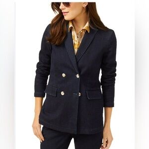 J. McLaughlin ressie denim blazer jacket